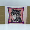 Needlepoint Pillow Kit "Pussycat"