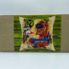 Needlepoint Pillow Kit "Watering Can at Backyard"