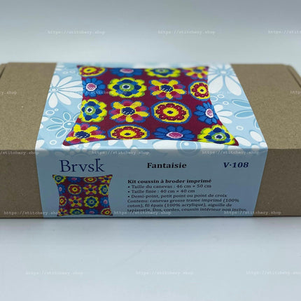 Needlepoint Pillow Kit "Fantasy"