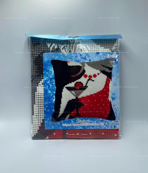 Cross Stitch Pillow Kit 