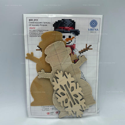 DIY Christmas decoration kit "Christmas snowman"