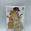 DIY Christmas decoration kit "Christmas snowman"