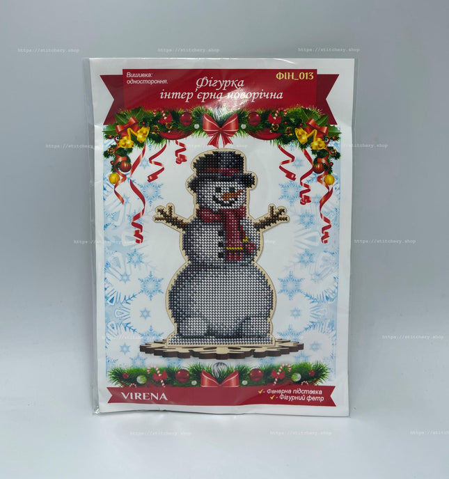 DIY Christmas decoration kit "Christmas snowman"
