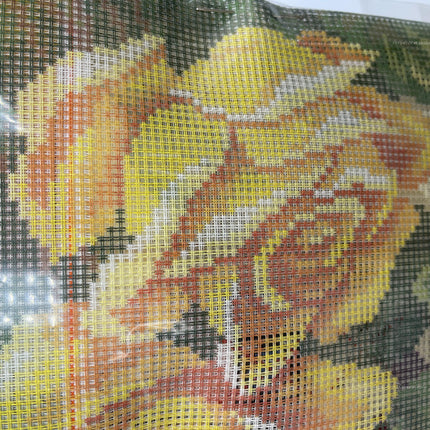 DIY Needlepoint Kit "Roses and Plums" 15.0"x30.3"