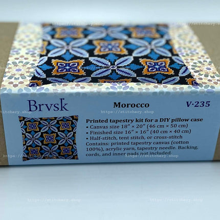 Needlepoint Pillow Kit "Morocco"