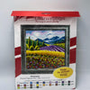 DIY Cross Stitch Kit "Provence" with Printed Tapestry Canvas