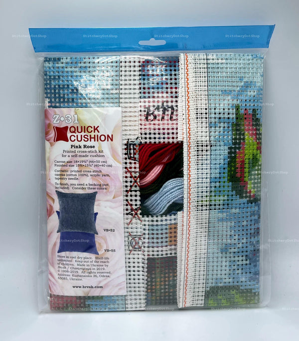 Cross Stitch Pillow Kit 