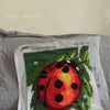 Cross Stitch Pillow Kit "Ladybug"