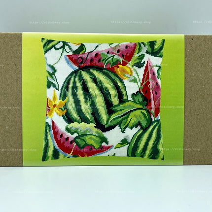 Needlepoint Pillow Kit "Watermelons"