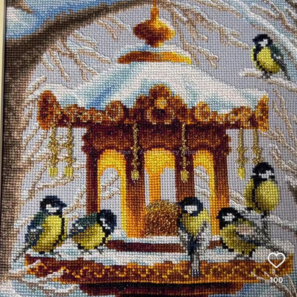 DIY Counted Cross Stitch Kit "Bread Crumbs of Heaven"