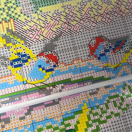 DIY Counted Cross Stitch Kit "Grain of Hope"
