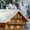DIY Counted Cross Stitch Kit "Holidays in the Alps"