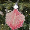 DIY Cross stitch kit "Christmas tree toy - Coral Shell"