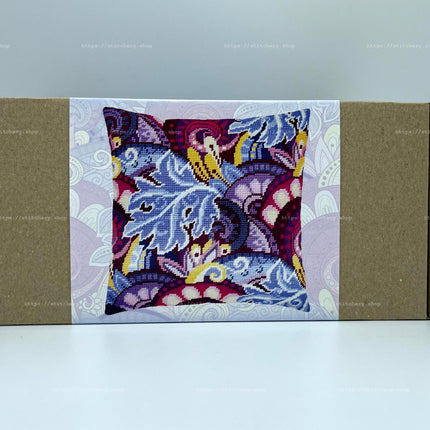Needlepoint Pillow Kit "Violet Fairy Tale"