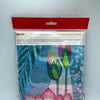 DIY Cross Stitch Kit "Lotus" with Printed Tapestry Canvas