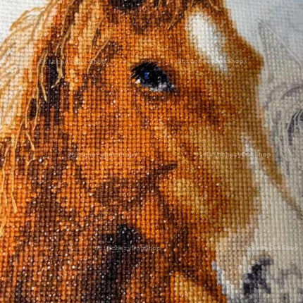 DIY Counted Cross Stitch Kit "Long-awaited meeting"