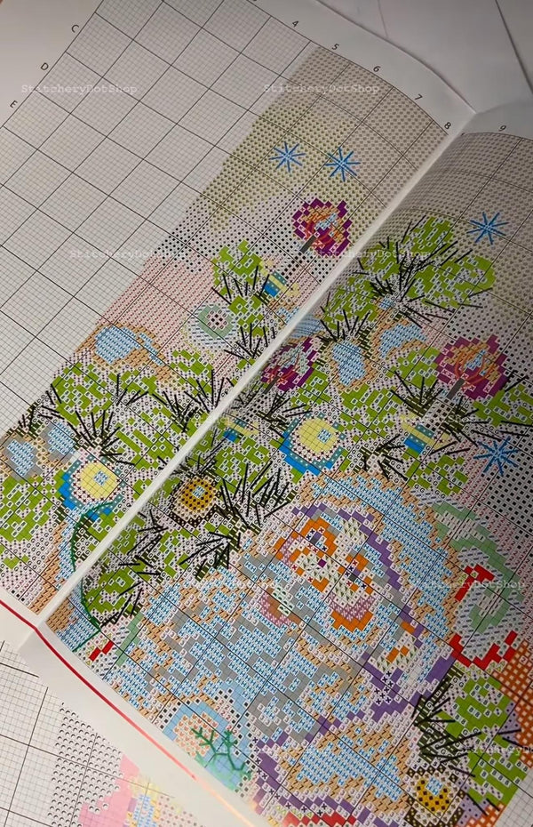 DIY Counted Cross Stitch Kit 