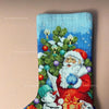 DIY Counted Cross Stitch Kit "Christmas and New Year's sock"