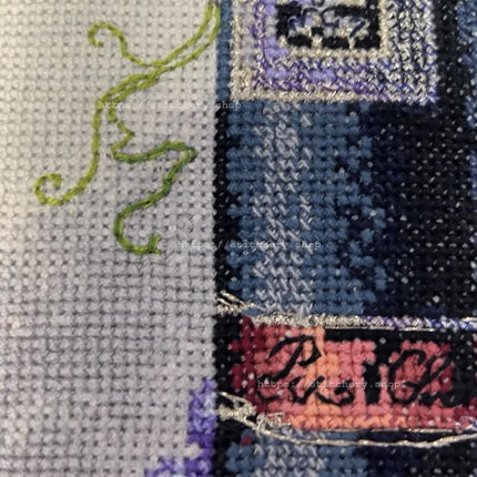 DIY Counted Cross Stitch Kit "Ruby Mood"