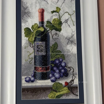 DIY Counted Cross Stitch Kit "Ruby Mood"