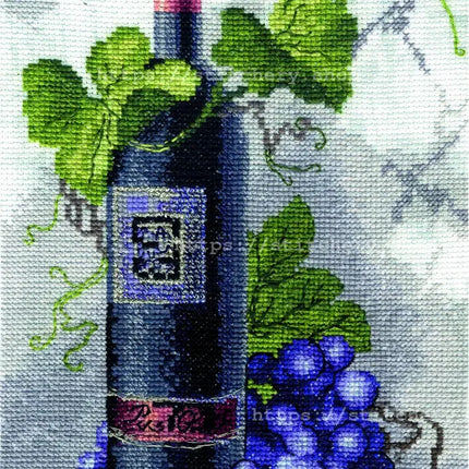 DIY Counted Cross Stitch Kit "Ruby Mood"