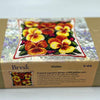 Needlepoint Pillow Kit "Pansies"