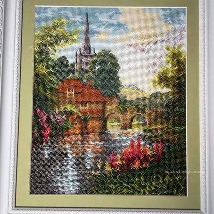 DIY Counted Cross Stitch Kit "Whisper of the River"