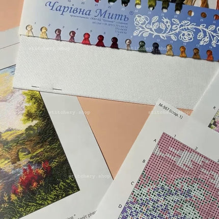 DIY Counted Cross Stitch Kit "Whisper of the River"