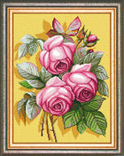 DIY Cross Stitch Kit with Printed canvas 