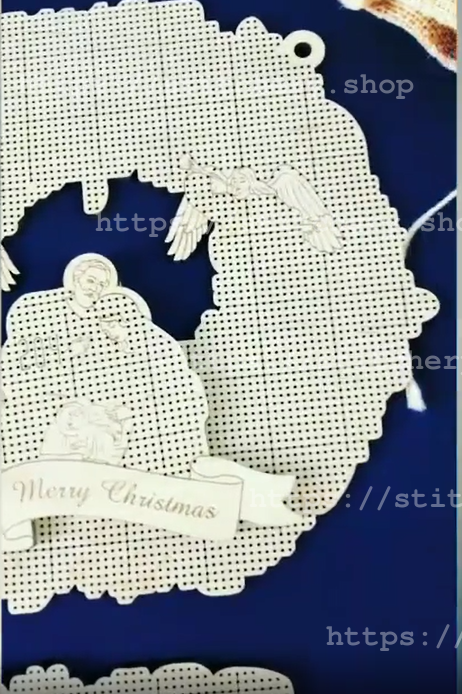 DIY Beaded Door Wreath Kit 