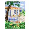 DIY Needlepoint Kit "Hot afternoon" 10.6"x14.2"