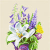 DIY Needlepoint Kit "A bouquet of lilies" 10.6"x14.2"