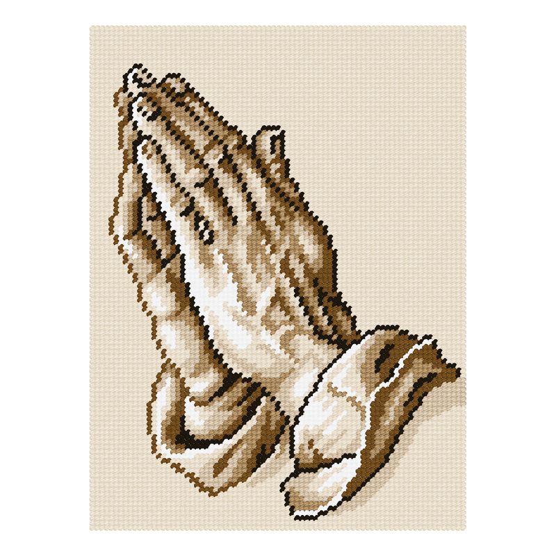 DIY Needlepoint Kit "Amen" 10.6"x14.2"