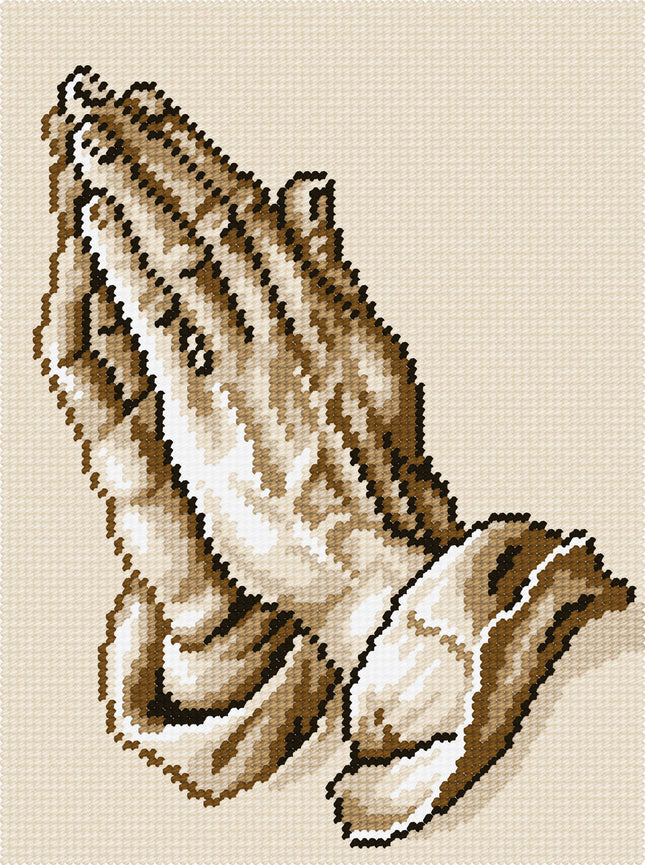 DIY Needlepoint Kit "Amen" 10.6"x14.2"
