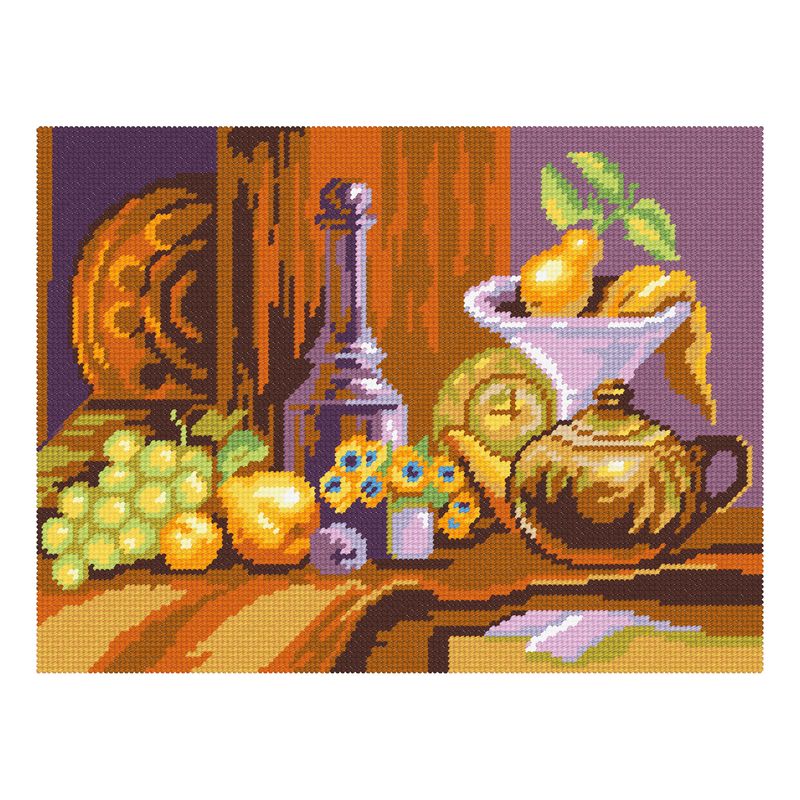 DIY Needlepoint Kit "Ancient still life" 14.2"x18.5"