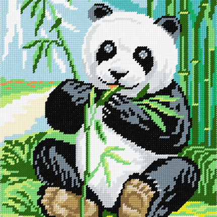 DIY Needlepoint Kit "Panda" 14.2"x18.5"