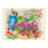 DIY Needlepoint Kit "A sparrow near a bowl of cherries" 14.2"x18.5"