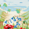 DIY Needlepoint Kit "Poppies" 14.2"x18.5"