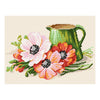 DIY Needlepoint Kit "Anemones" 14.2"x18.5"