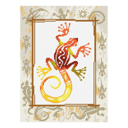 DIY Needlepoint Kit "Gecko" 14.2"x18.5"