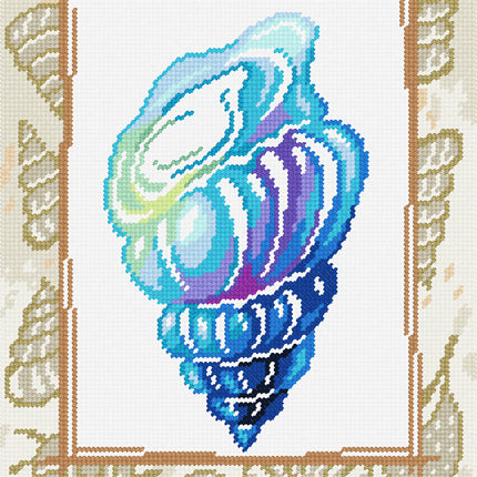DIY Needlepoint Kit "The noise of the sea" 14.2"x18.5"