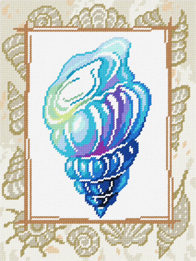 DIY Needlepoint Kit "The noise of the sea" 14.2"x18.5"