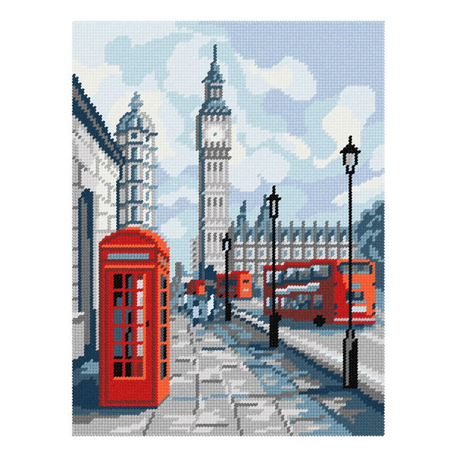 DIY Needlepoint Kit "London" 14.2"x18.5"