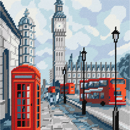 DIY Needlepoint Kit "London" 14.2"x18.5"