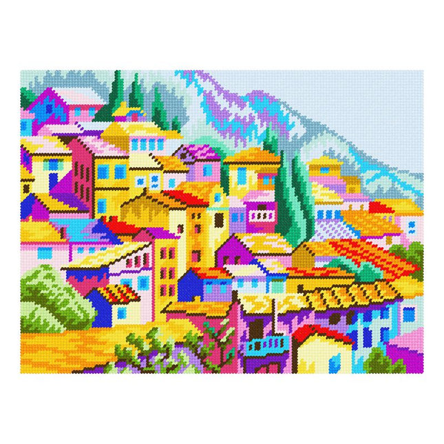 DIY Needlepoint Kit "Montenegro" 14.2"x18.5"