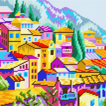 DIY Needlepoint Kit "Montenegro" 14.2"x18.5"