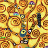 DIY Printed Tapestry Kit ““The Tree of Life”, by Gustav Klimt” Needlepoint Kit
