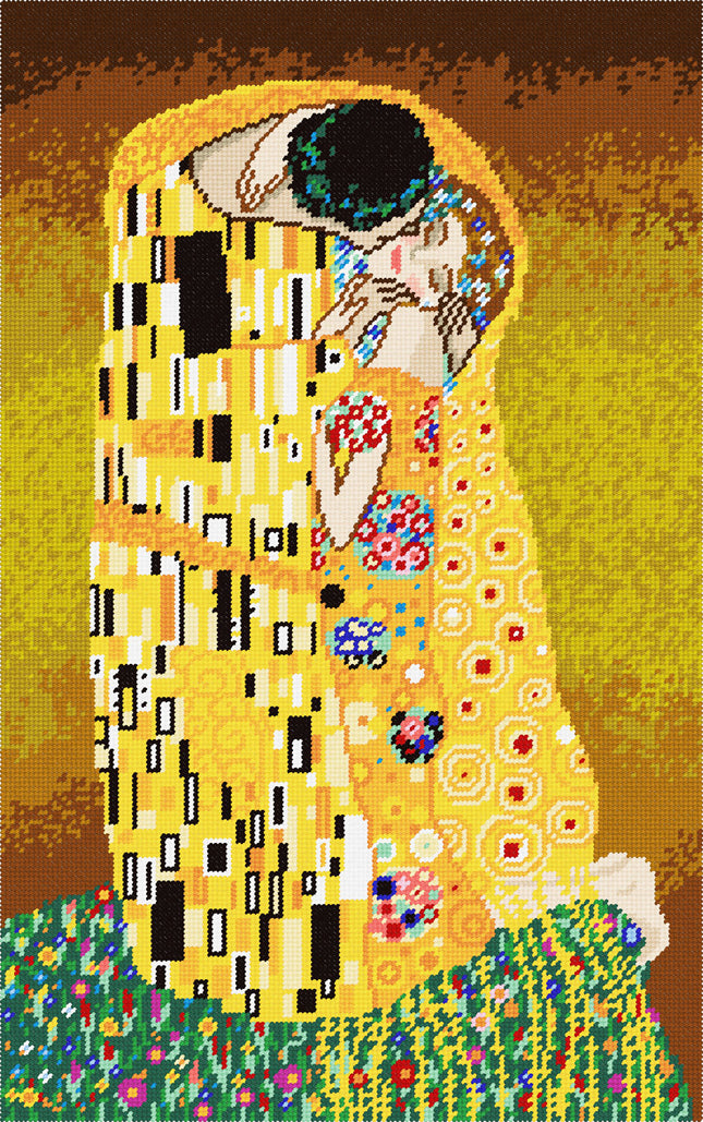 Needlepoint Kit "The Kiss (G. Klimt)" 19.7"x31.5"