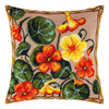 Needlepoint Pillow Kit "Nasturtium"