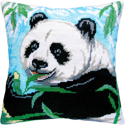 Needlepoint Pillow Kit "Panda"